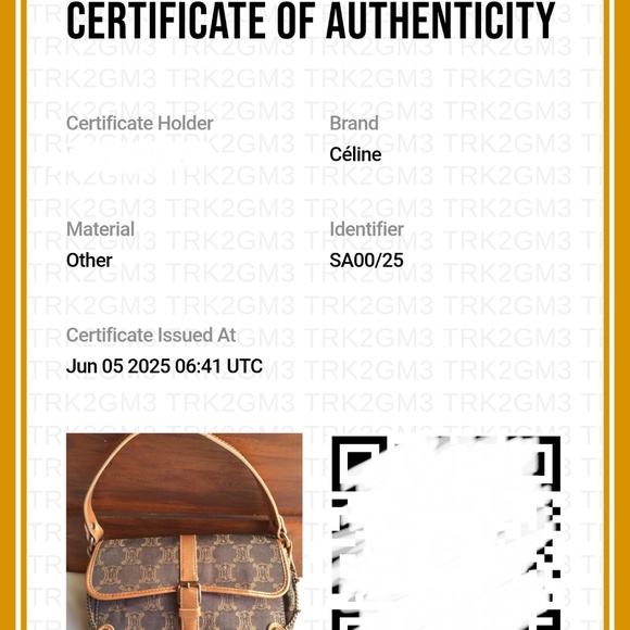 Authentic Celine Ava Macadam Denim Pochette Baguette bag - Picture 14 of 14